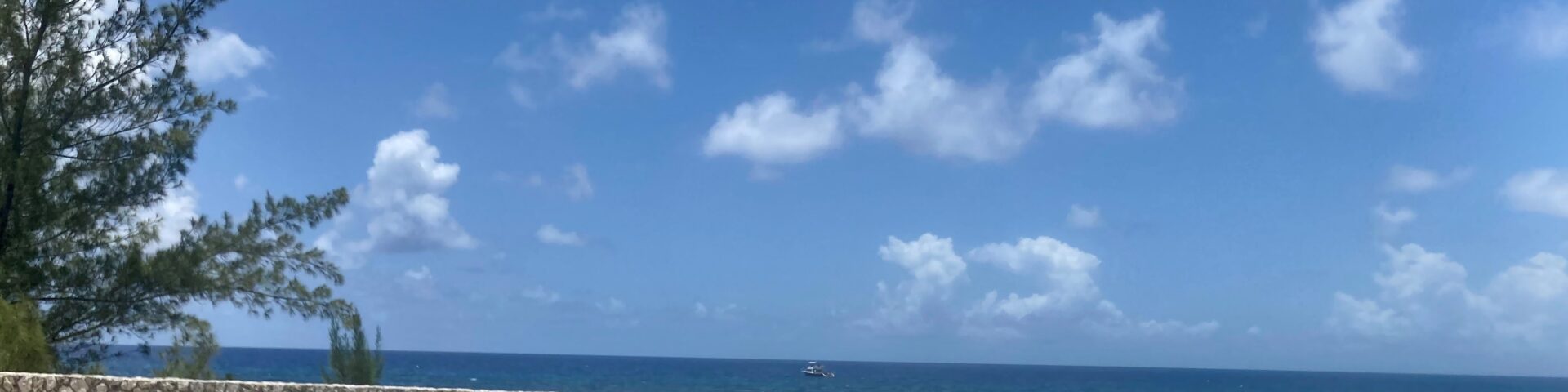 The Caribbean Sea surrounding Grand Cayman Island