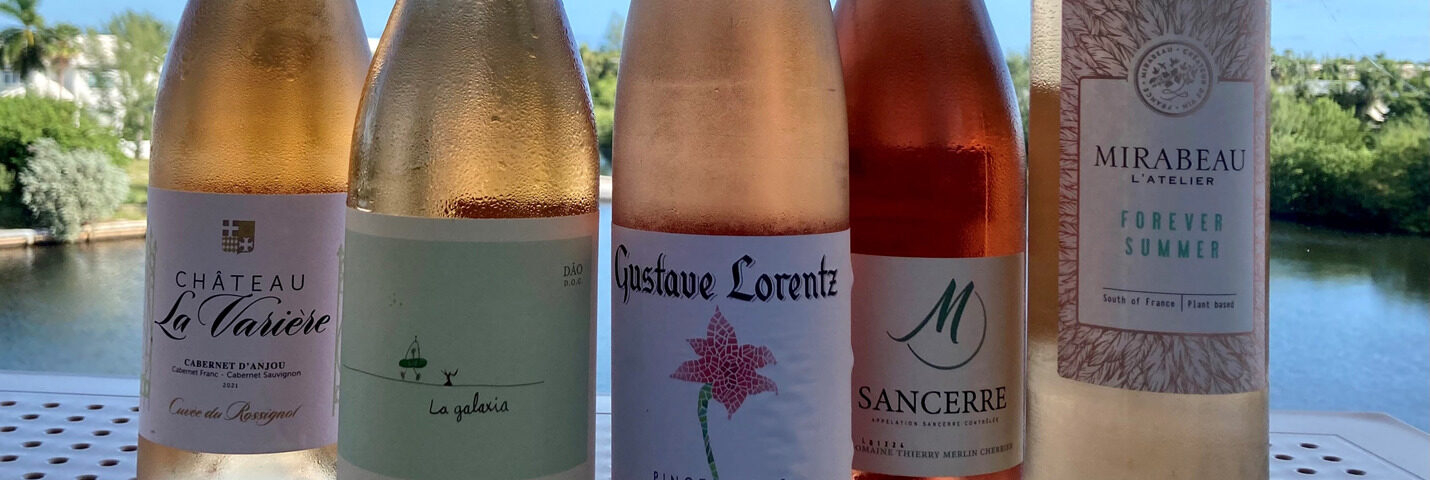 Rose wines available on Grand Cayman Island