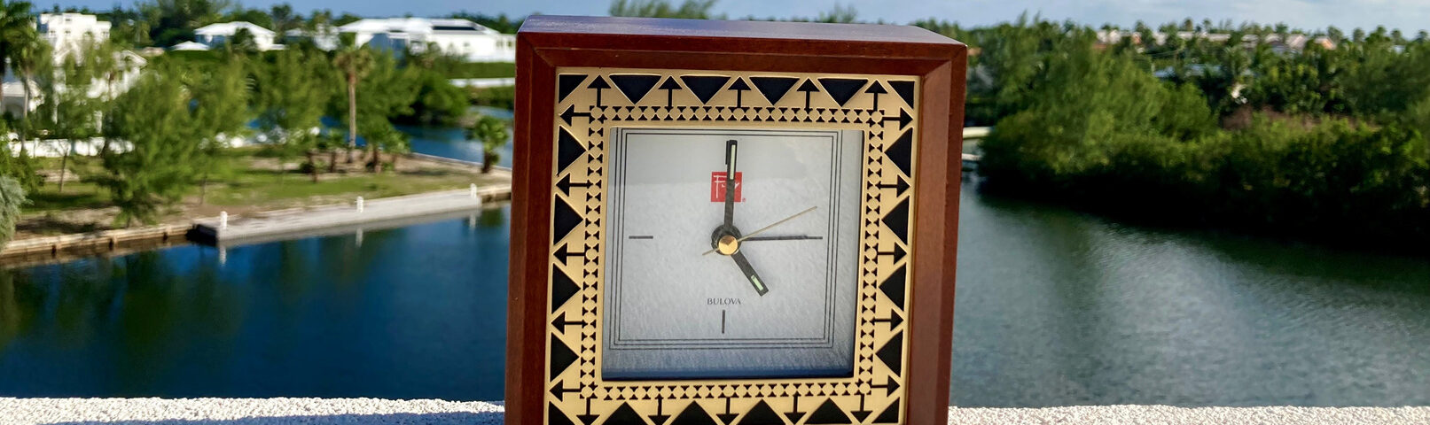 Clock on Grand Cayman Island