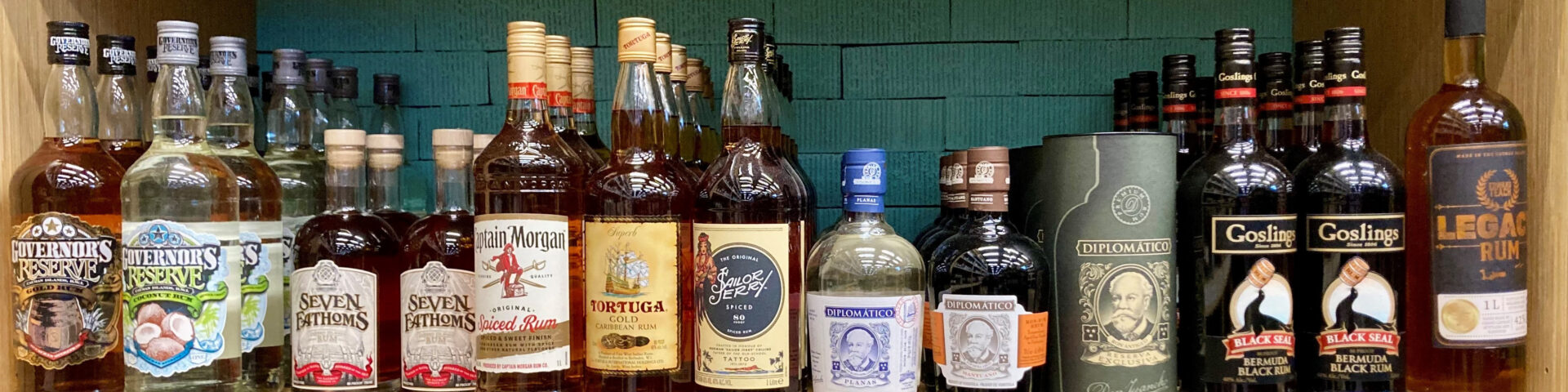 Bottled Rums on Grand Cayman Island