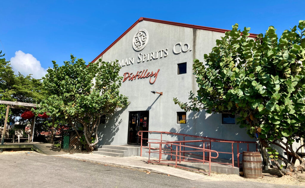 Cayman Spirits Co. Rum Distillery on Grand Cayman Island.