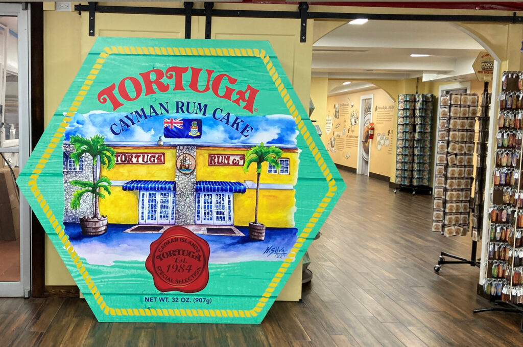 Tortuga Cayman Rum Cake Bakery on Grand Cayman Island.