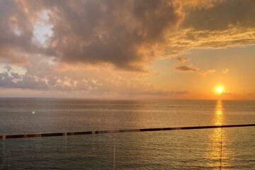 Sunrise at Rum Point Resort on Grand Cayman Island