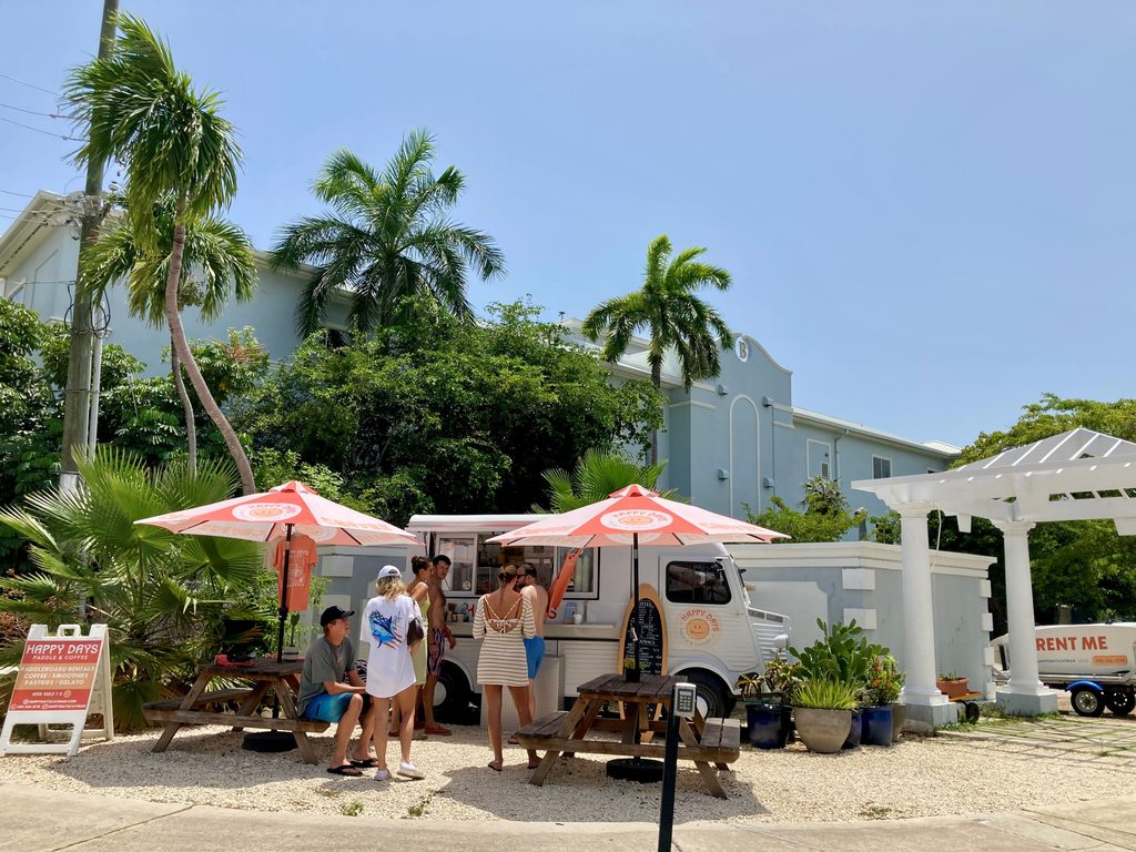 Happy Days Coffee on Grand Cayman Island